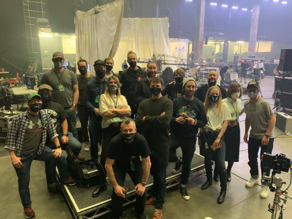 Gorillaz Live Stream technical team 2020