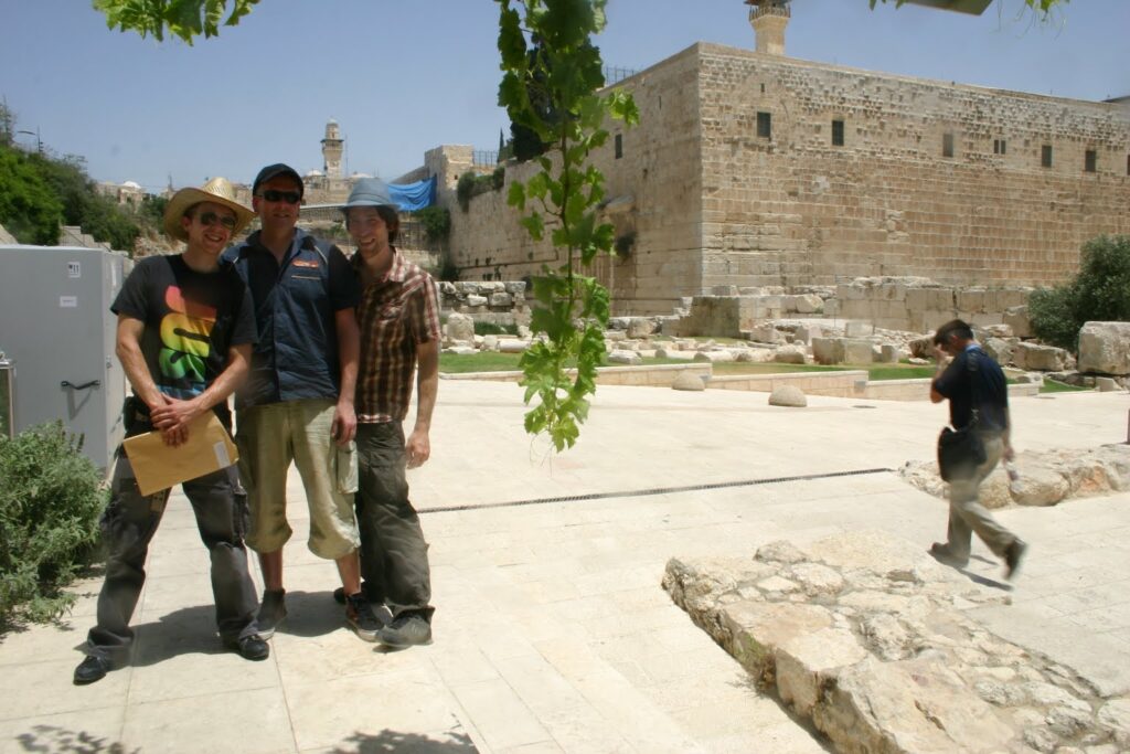 Andy Neil & Dan in Jerusalem
