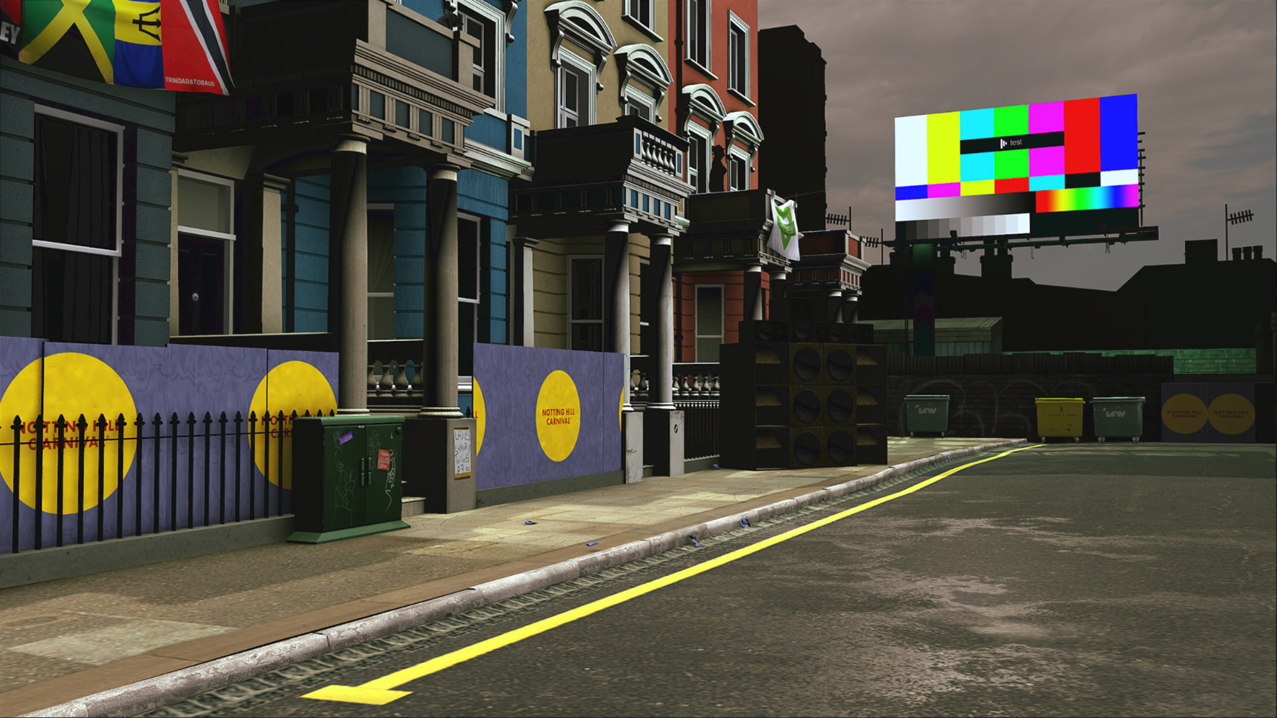 Notting Hill Virtual Carnival Notch Scene